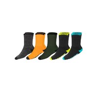 Unit Mens Socks Hi-Lux 5 Pack Quantum Multi