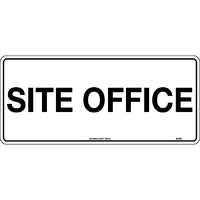 Site Office Sign 450x300mm Poly