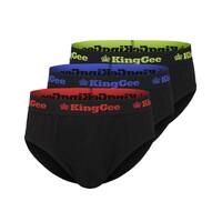 KingGee Mens Cotton Brief 3 Pack