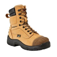 KingGee Mens Phoenix 8Z Side Zip Boot Nubuck