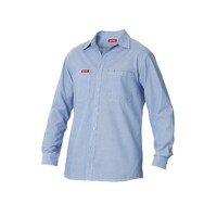 Hard Yakka Foundations Chambray Long Sleeve Shirt