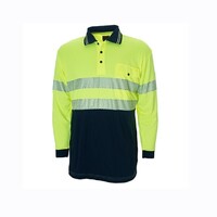 RETRO-POLO Reflective Hi-Viz Micromesh Polo