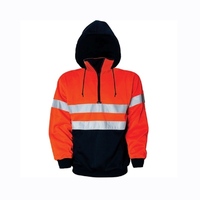 RETRO-FLEECE Hoodie Reflective Windcheater