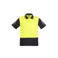 Syzmik Mens Hi Vis Zone Polo