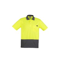 Syzmik Mens Comfort Back S/S Polo