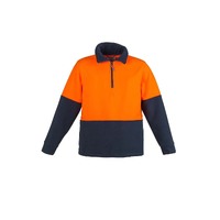 Syzmik Unisex Hi Vis Half Zip Fleece Jumper